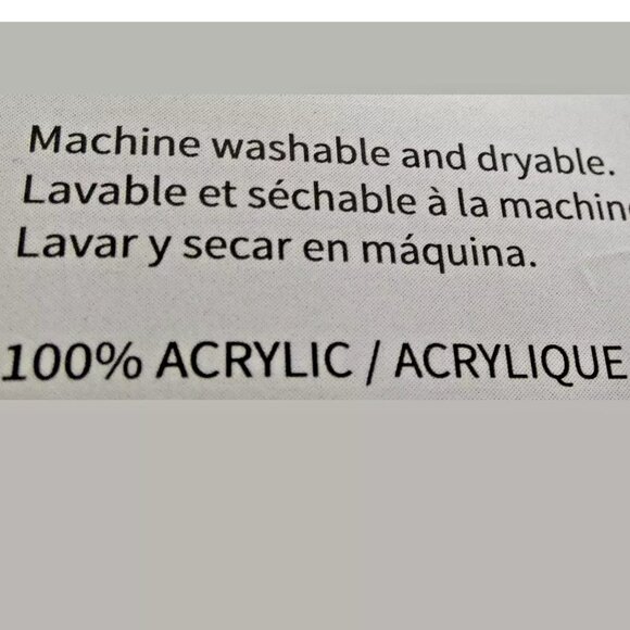 Black Scarf 91x5 Long Goth Chunky Handmade Crochet Hand Knit Unisex Retro NWT - Picture 6 of 9